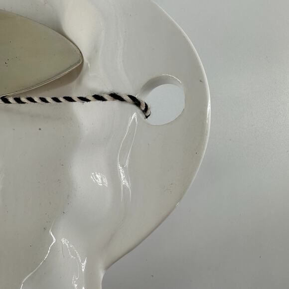 Mud Pie Quiche Set Baking Dish & Silver Server "Quiche Me Good Morning" Hugs... - Picture 3 of 8